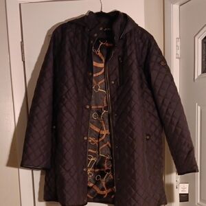 Lauren Ralph Lauren Classic Black Outerwear for Women. Size XXL